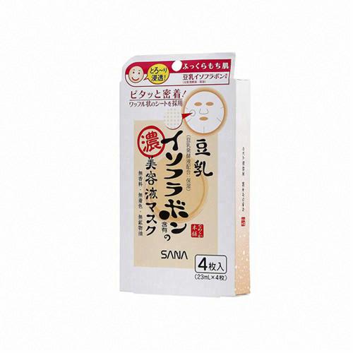 莎娜浓润豆乳美肌面膜-sana namerakahonpo essence mask-国妆备进字j